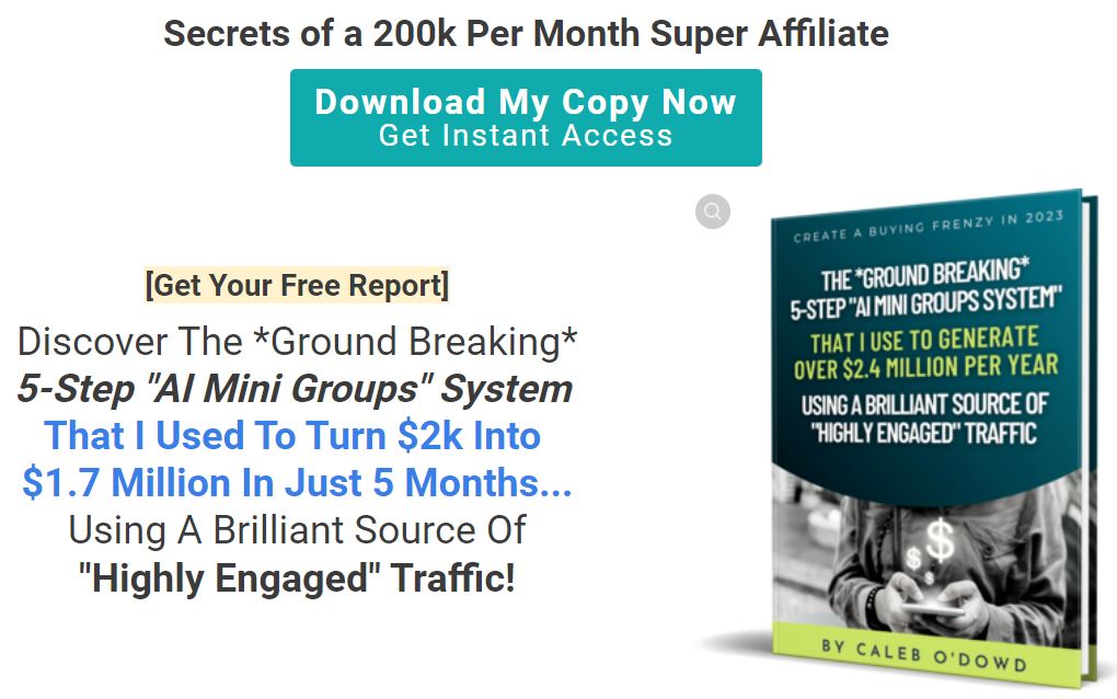 free report 7 figure mini groups